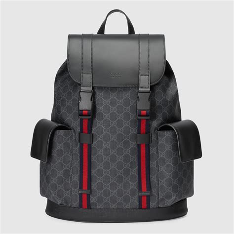 mens gucci backpack cheap|gucci men's rucksack.